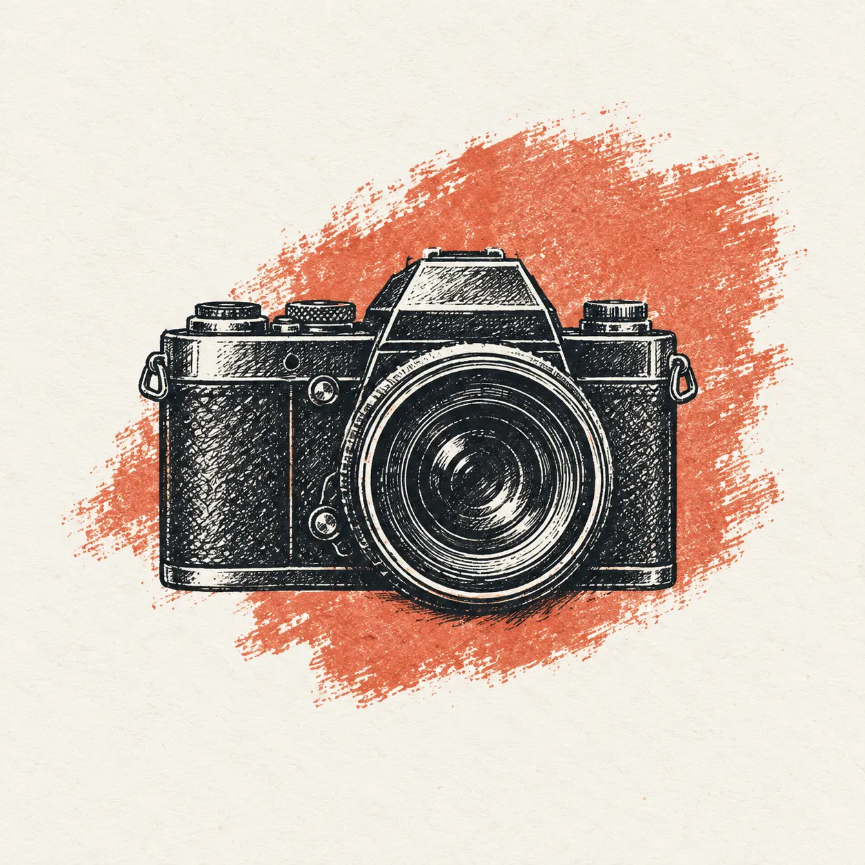 Hand-drawn camera