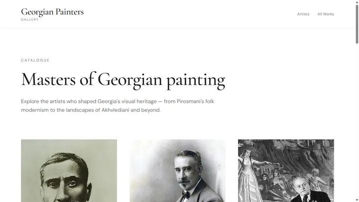 Georgian Painters preview